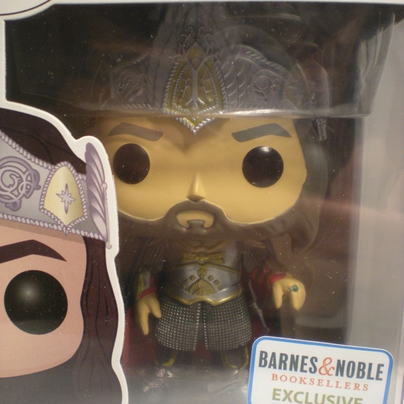 πβ¨ Lord of the Rings β King Aragorn POP! (2018 Barnes & Noble Exclusive) β¨π - Picture 5 of 5